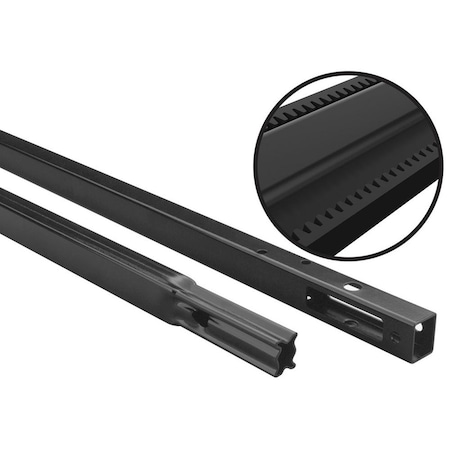 Chamberlain Chamberlain 1.25 in. W X 37.7 in. L Steel Rail Extension Kit 8808CB-P